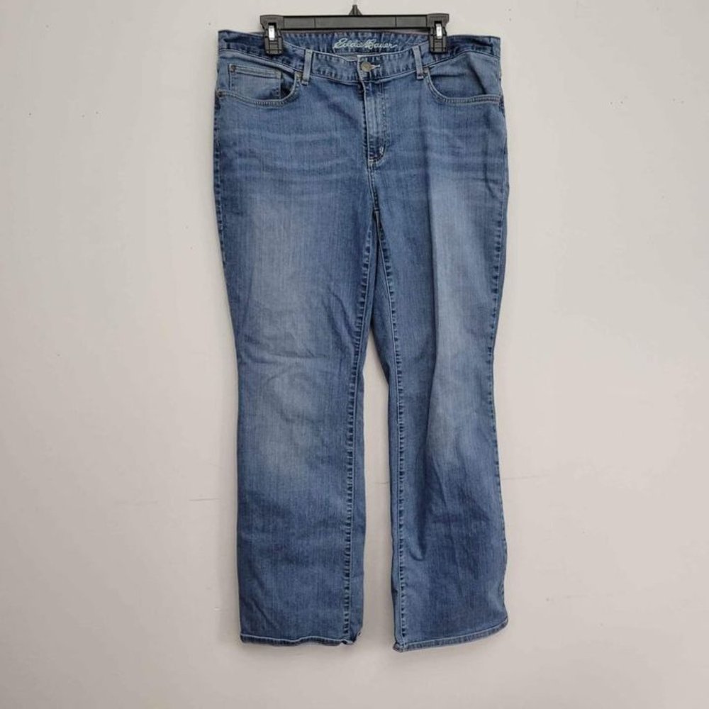Clothes Eddie Bauer Jeans Curvy Bootcut Size 16